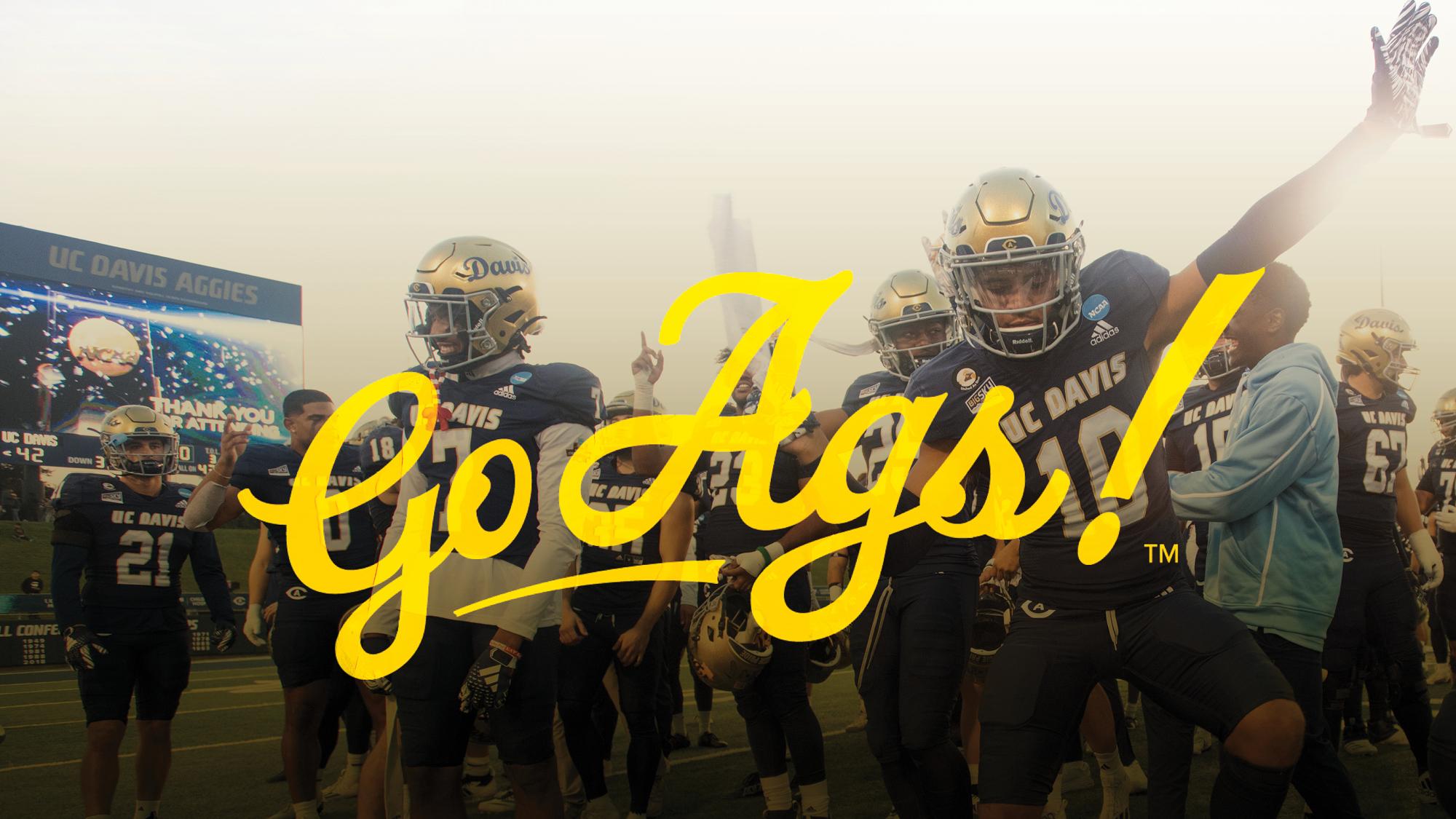 UC Davis football players